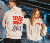 Dessuadora SENSE DRAMA unisex amb caputxa